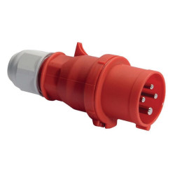 CEE kištukas 16A 4P 400V IP44 QC, fazės keitiklis B022053