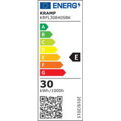 LED prožektorius, 30 W, 4000 K KRFL30840BK