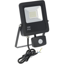 LED prožektorius, 30 W, 3000 K jutiklis KRFL30830SBK