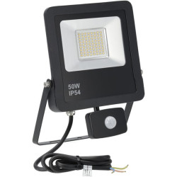 LED prožektorius, 50 W, 3000 K jutiklis KRFL50830SBK