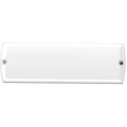 Kompaktiškas „Bulkhead“ 8 W juodas BLKHCBK