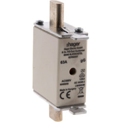 Saugiklis standartinis peilis 500V 63A LNH0063M