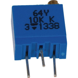 Daugiataktis potenciometras 10K 64Y10K