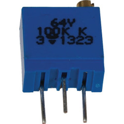 Daugiataktis potenciometras 100K 64Y100K