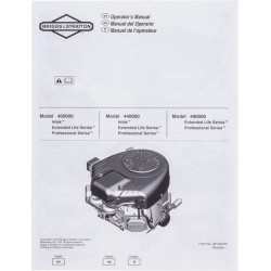 Variklio operatoriaus vadovas 381258TRI