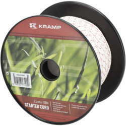 Starterio virvelė 2,5 mm x 100 m, balta KR0251000