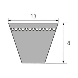 Pavaros diržas A086 VLD4068