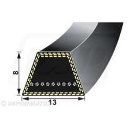 Pavaros diržas A022 VLD4000