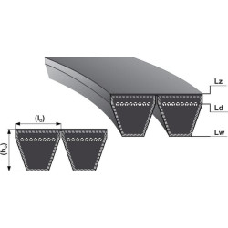 Diržas 2HB-BP3814 Optibelt 85002HBBP3814