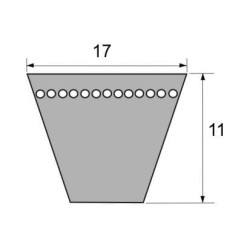 Klasikinis diržas VLM8429