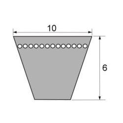 Klasikinis diržas VLM6711