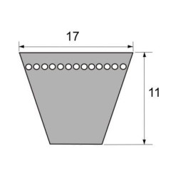 Klasikinis diržas VLD4296