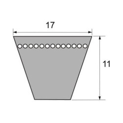 Klasikinis diržas VLM7320