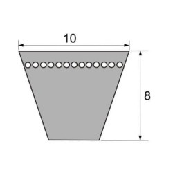 Klasikinis diržas VLM8251