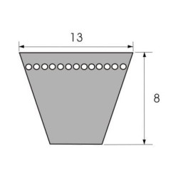 Klasikinis diržas VLM8217