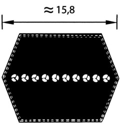Dvipusis diržas BB138 FGP016480