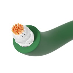 Signalinis kabelis Ø3,8 mm x 500 m metaliniu tinkleliu, vario šerdimi FGP2262