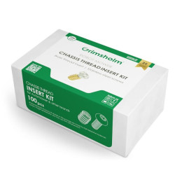 Roboto vejapjovės važiuoklės sriegio įdėklų rinkinys, 100x FGP7032