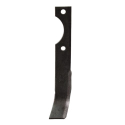 Rotovatoriaus peilis kairysis, 205x50x30mm, 4 mm storio, tinka Agria AGW17222
