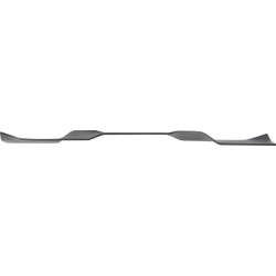 Mulčiavimo peilis L: 430 mm/17", x 3 mm apvali skylė: Ø10, tinka Husqvarna 298650290