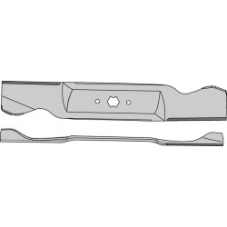 Peilio ilgis: 412 mm, trikampė skylė: Ø15,8, tinka MTD by Kramp FGP011252