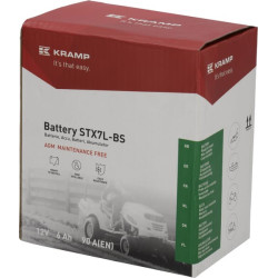 Akumuliatorius 12V 6Ah 90A uždarytas Kramp YTX7LBSKR