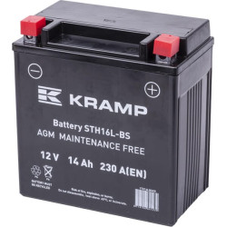 Akumuliatorius 12V 14Ah 230A uždarytas Kramp YTX16LBSKR