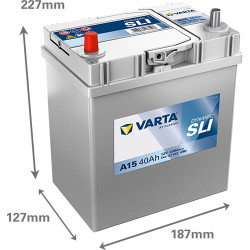 Akumuliatorius 12V 40Ah 330A A15 VARTA Dynamic SLI 540127033