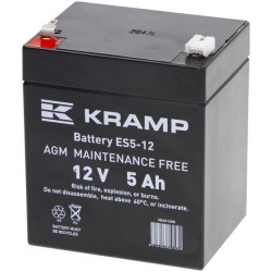 Akumuliatorius 12 V 5 Ah uždarytas Kramp SBA512KR