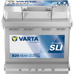 Akumuliatorius 12V 45Ah 400A B20 VARTA Dynamic SLI 545413040