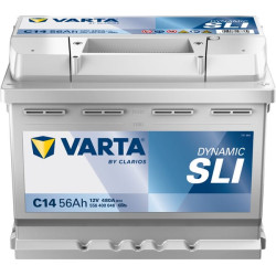 Akumuliatorius 12V 56Ah 480A C14 VARTA Dynamic SLI 556400048
