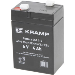 Akumuliatorius 6V 4Ah uždaras Kramp SBA46KR