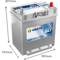 Akumuliatorius 12V 40Ah 330A A13 VARTA Dynamic SLI 540125033