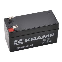 Akumuliatorius 12 V 1,2 Ah uždarytas Kramp SBA01212KR