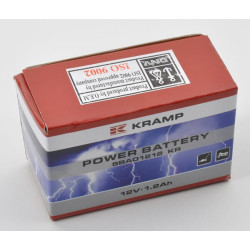 Akumuliatorius 12 V 1,2 Ah uždarytas Kramp SBA01212KR