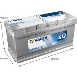Akumuliatorius 12V 110Ah 920A I1 VARTA Dynamic SLI 610402092