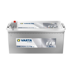 Akumuliatorius 12V 240Ah 1200A C40 VARTA Dynamic EFB 740500120