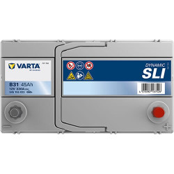 Akumuliatorius 12V 45Ah 330A B31 VARTA Dynamic SLI 545155033