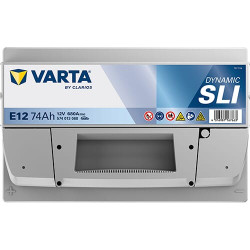 Akumuliatorius 12V 74Ah 680A E12 VARTA Dynamic SLI 574013068