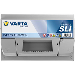 Akumuliatorius 12V 72Ah 680A E43 VARTA Dynamic SLI 572409068