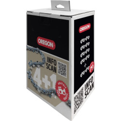 Pjūklo grandinė 3/8" 1,5 mm 72 DL standartinis kaltas „Powercut“, 5 vnt. pakuotė, „Oregon 73LPX072EPACK“