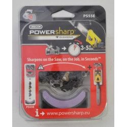 Pjūklo grandinė 3/8" 1,3 mm 55 DL pusiau kaltas Powersharp Oregon PS55E