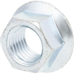 Šešiakampė flanšo veržlė M6x1.00, cinkuota plienė, 10 klasė, Kramp 6VT