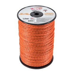 Žoliapjovės valas 3,9 mm, 128 m ilgio, susuktas, Vortex Alu NL39128VORA