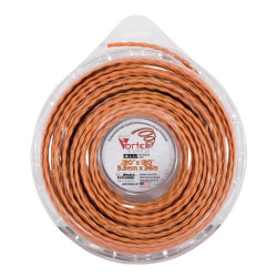 Žoliapjovės valas 3,3 mm, 36 m ilgio, susuktas, Vortex Alu NL3336VORA