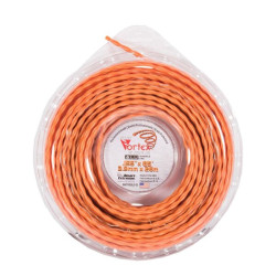 Žoliapjovės valas 3,9 mm, 26 m ilgio, susuktas, Vortex Alu NL3926VORA