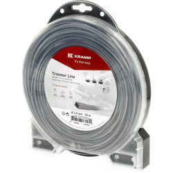 Žoliapjovės valas Ø 2,5 mm, 59 m, kvadratinis, titano Power, pilkas, Kramp NL2559TSKR