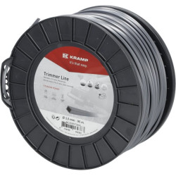 Žoliapjovės valas Ø 3,5 mm, 95 m, kvadratinis, titano Power, pilkas, Kramp NL3595TSKR