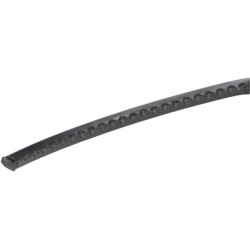 Žoliapjovės valas Ø 4 mm, 21 m, kvadratinis, Nylsaw, juodas, Kramp NL4021NKR