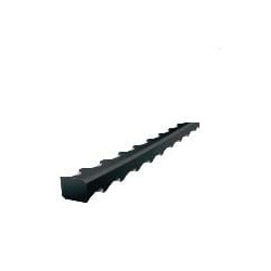 Žoliapjovės valas Ø 4 mm, ilgis 26 cm, 20 vnt. kvadratinių „Nylsaw“ juodų „Kramp“ NL40026NKR
